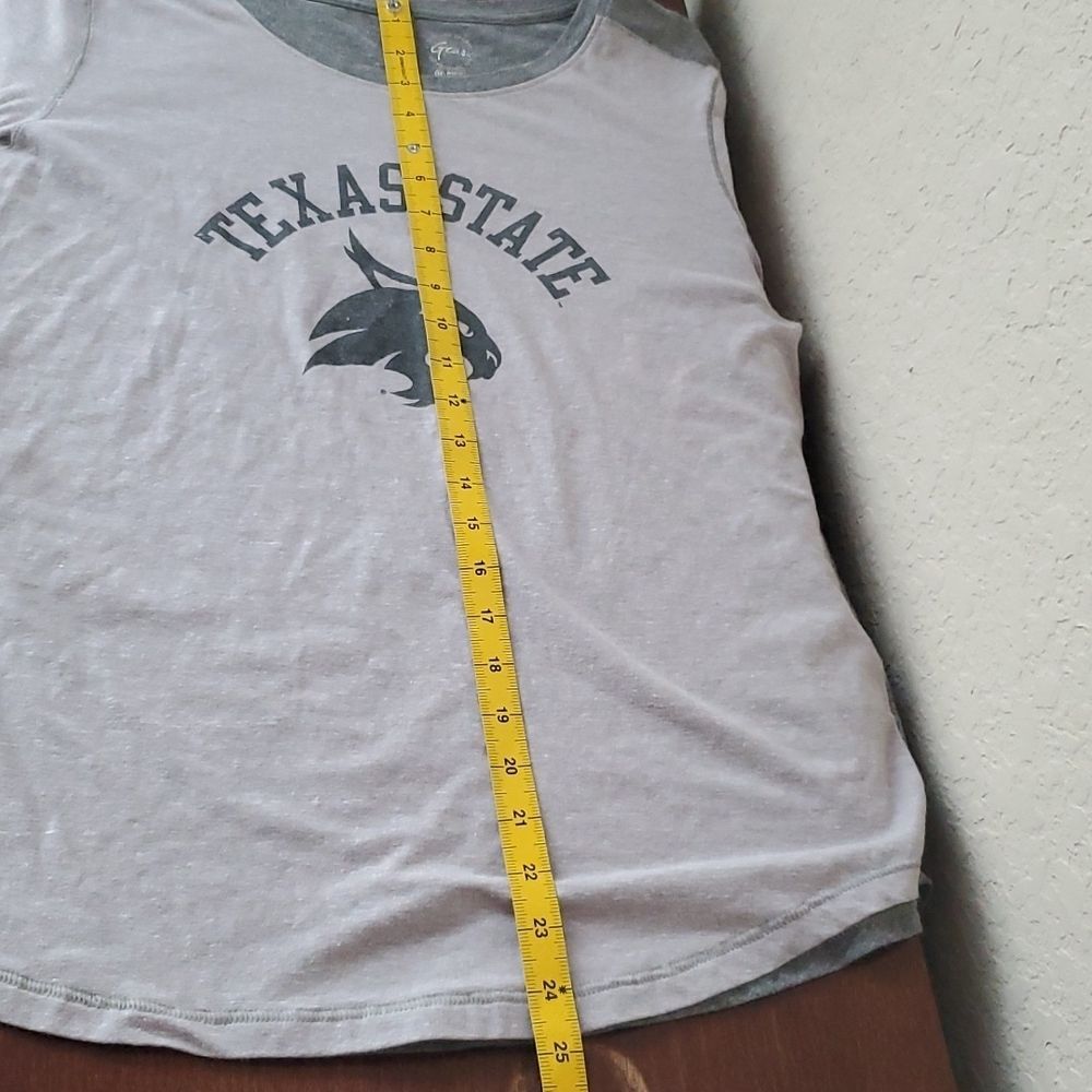 Gear For Sports Texas State University Bobcats Long Sleeve Shirt Medium Gray** - Picture 7 of 7
